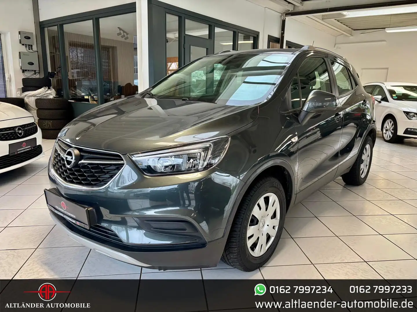 Opel Mokka X Selection S/S 1.6 Tempomat*AHK*BC*USB Grau - 1