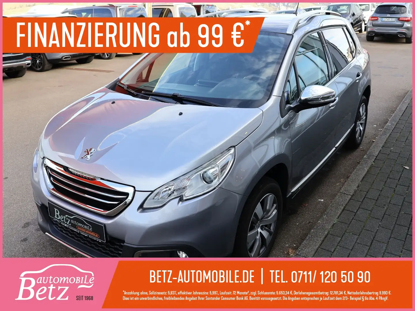 Peugeot 2008 Allure Gris - 1