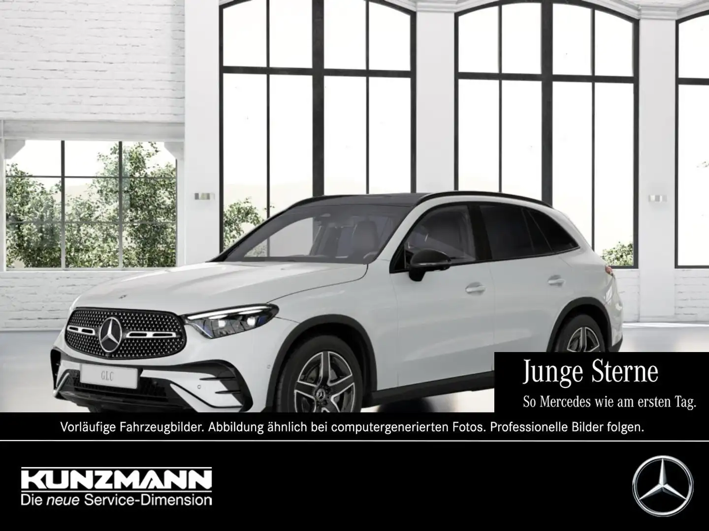 Mercedes-Benz GLC 450 d 4M AMG Night Panorama AHK 360° Memory Bílá - 1