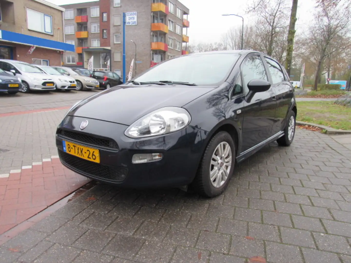 Fiat Punto 0.9 TwinAir Turbo 100pk 5d Street Bleu - 1