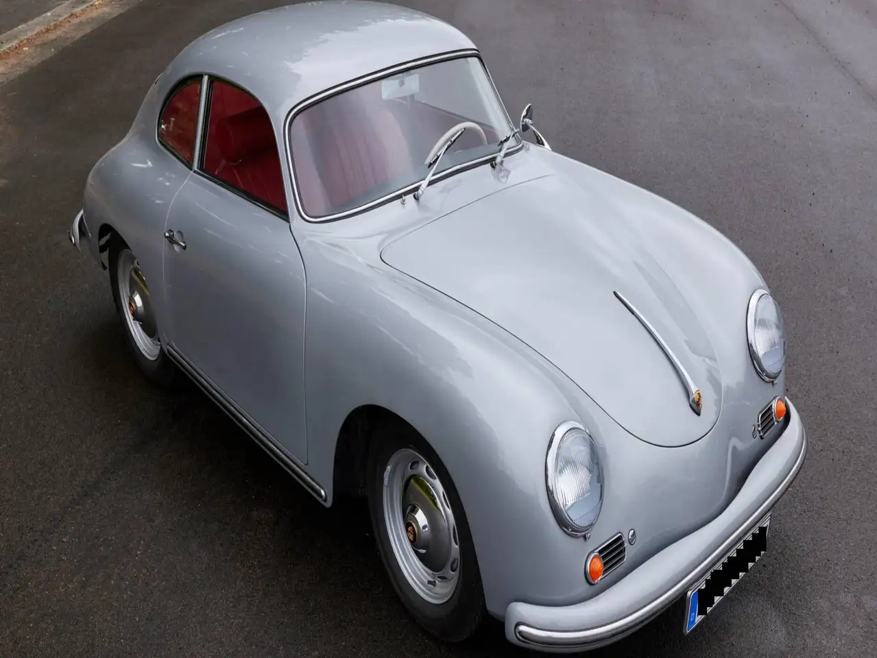 Porsche 356 A 1600 – Silber trifft Silberstreif!!, foto 1