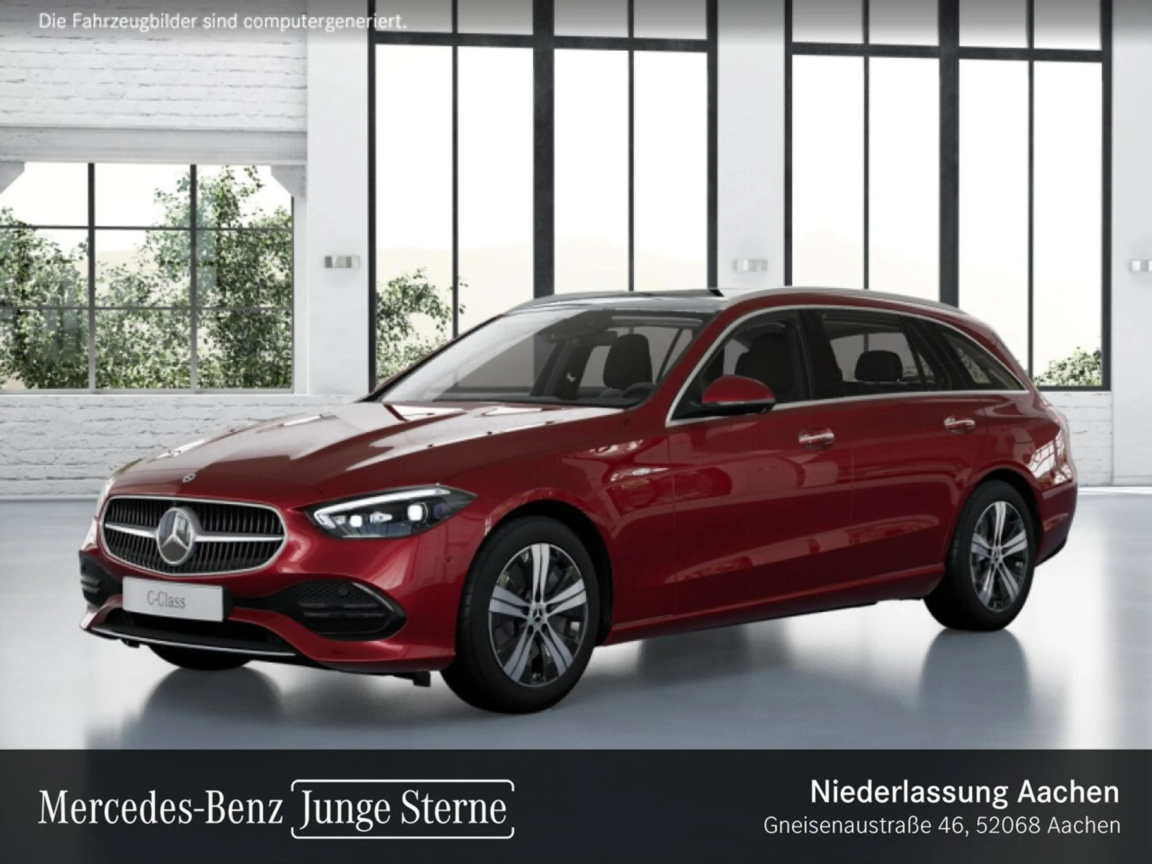 Mercedes-Benz C 300 de T 4M AVANTG+PANO+360+BURMESTER+KEYLESS+9G — photo 14