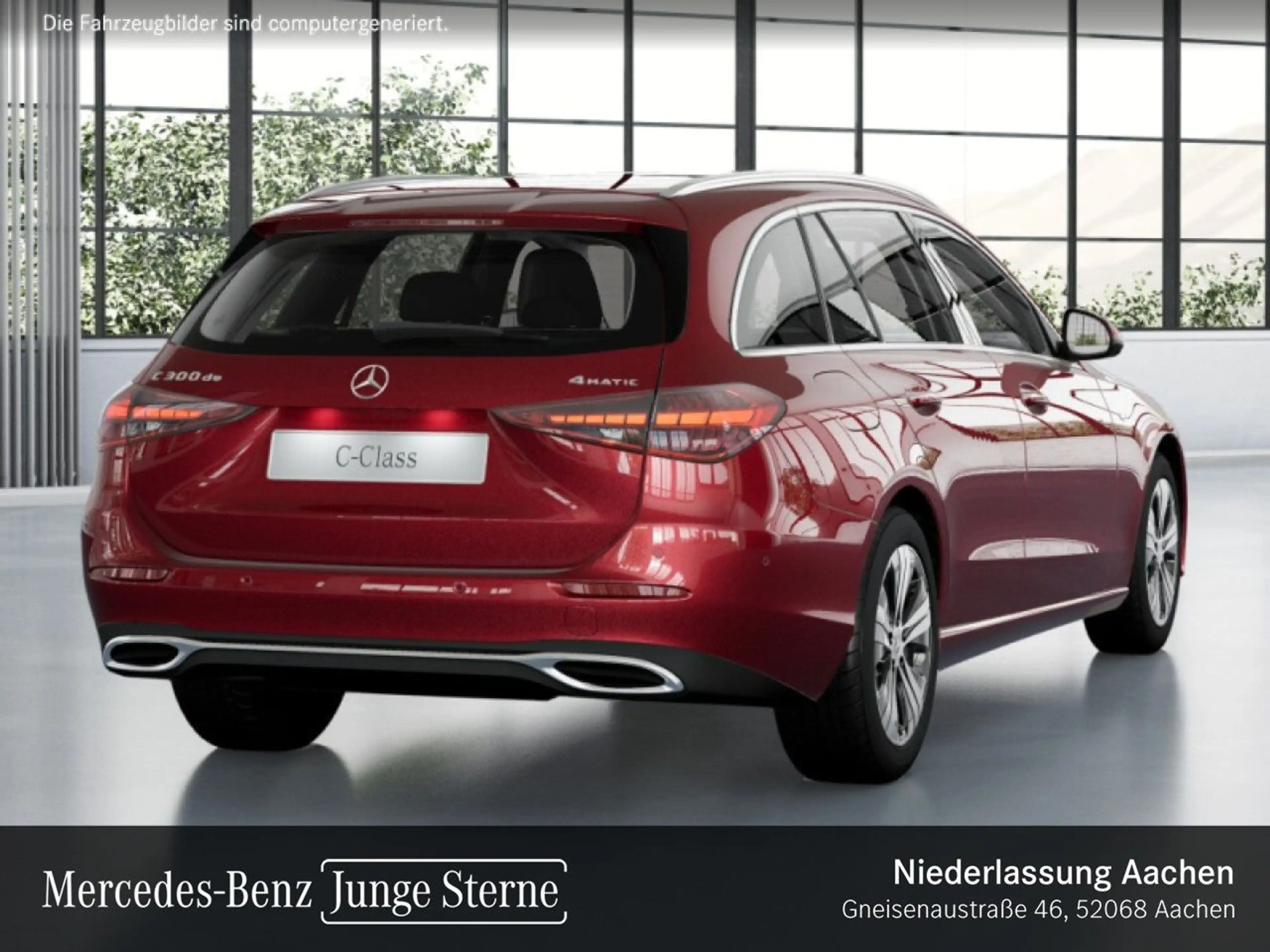 Mercedes-Benz C 300 de T 4M AVANTG+PANO+360+BURMESTER+KEYLESS+9G — photo 5