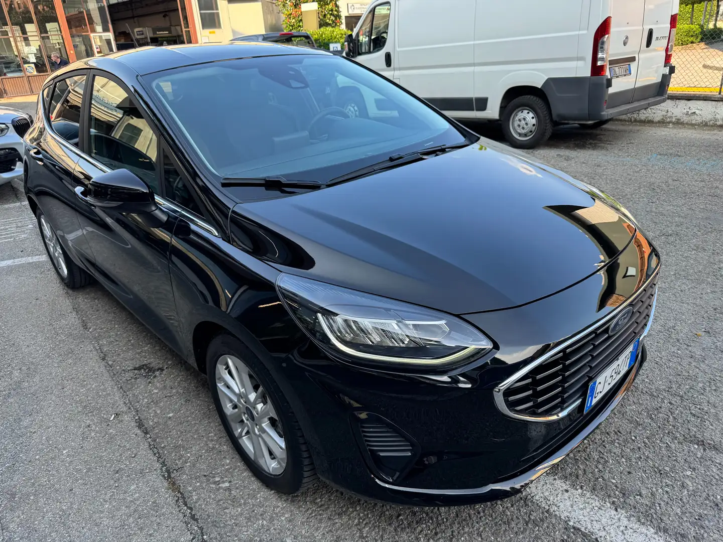 Ford Fiesta 5p 1.0 ecoboost h Titanium 125cv,UNICO PROP.,CLIMA Nero - 2