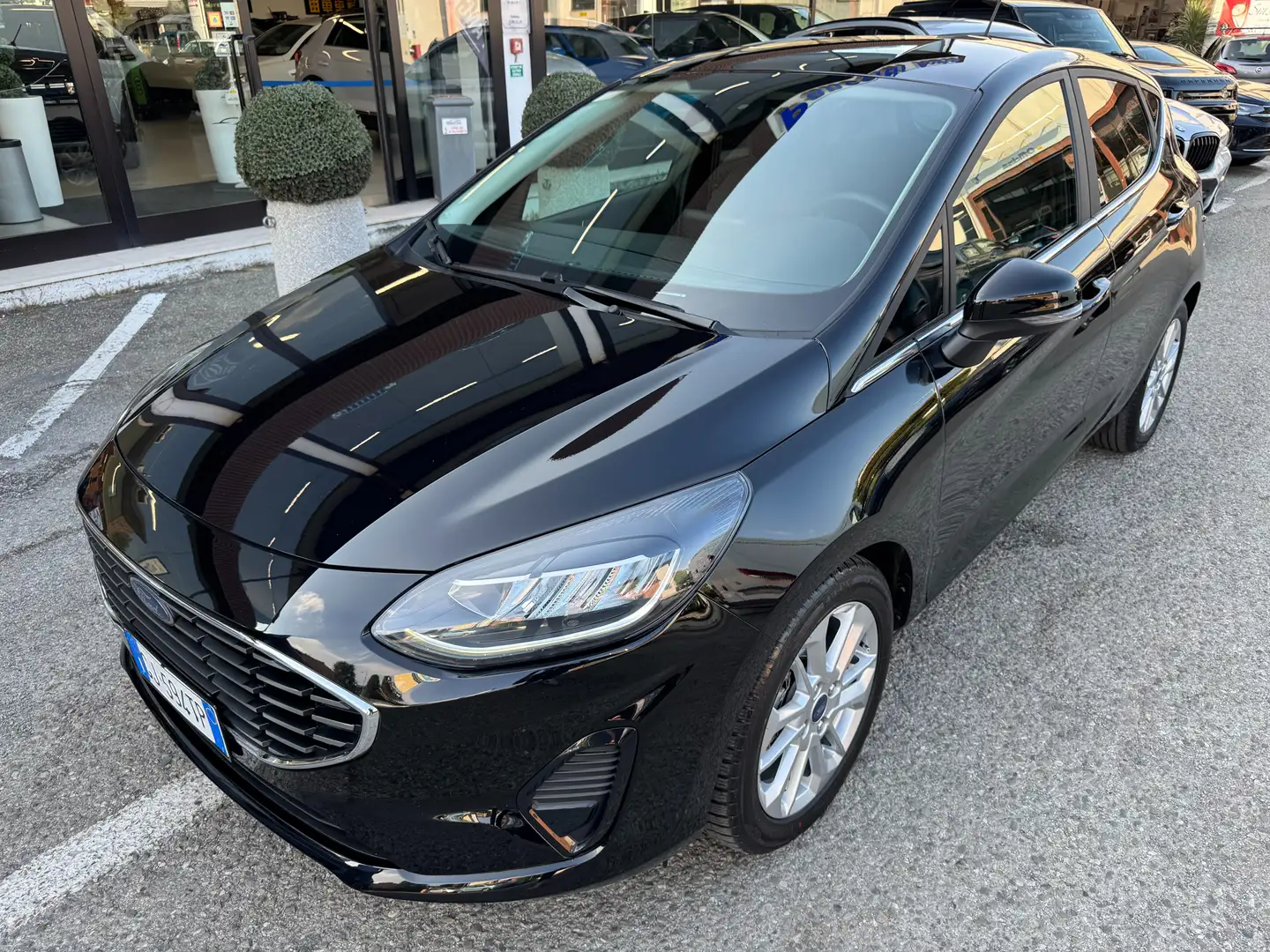 Ford Fiesta 5p 1.0 ecoboost h Titanium 125cv,UNICO PROP.,CLIMA Nero - 1