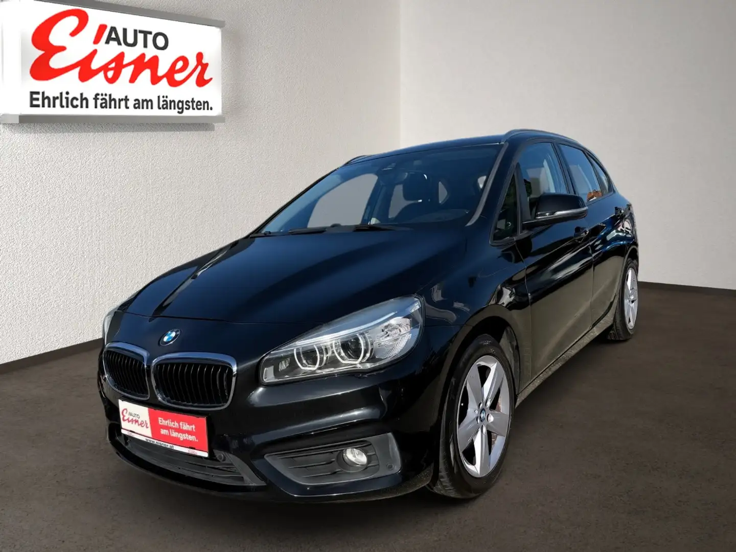 BMW 218 d Active Tourer Advantage AHK abnehmbar Noir - 2