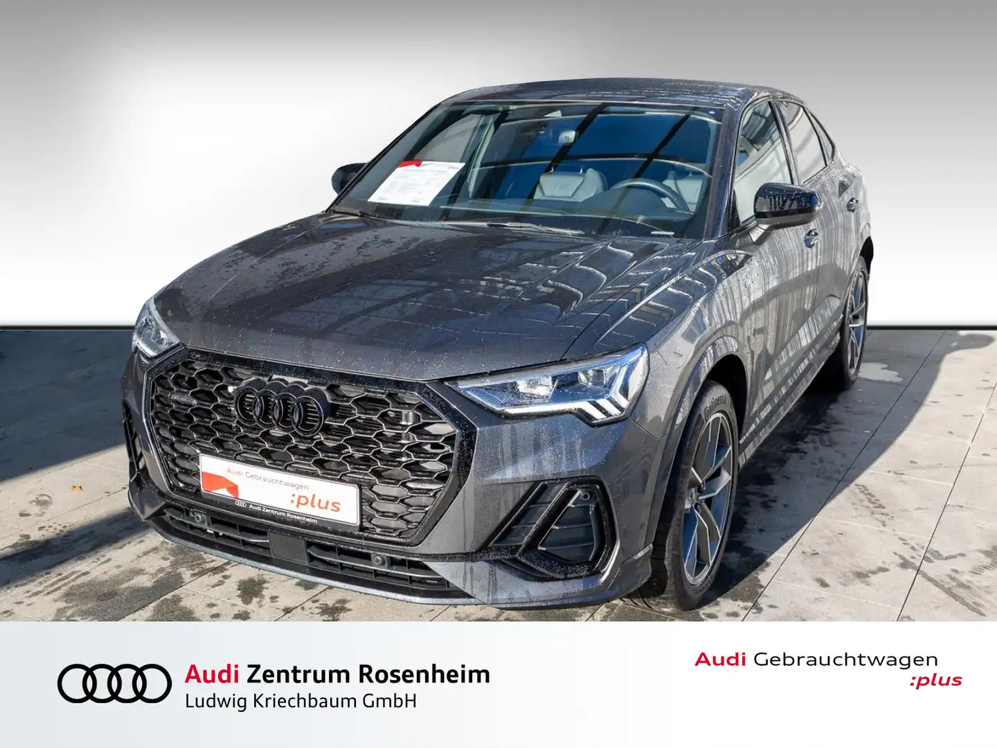 Audi Q3 Sportback S line 40 TDI qu. S tr.(AHK,Navi+,LED Grau - 1