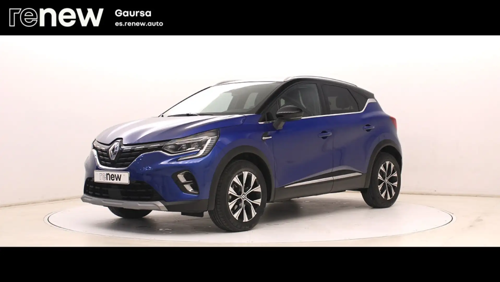 Renault Captur 1.3 TCE 103KW TECHNO EDC 140 5P Bleu - 1