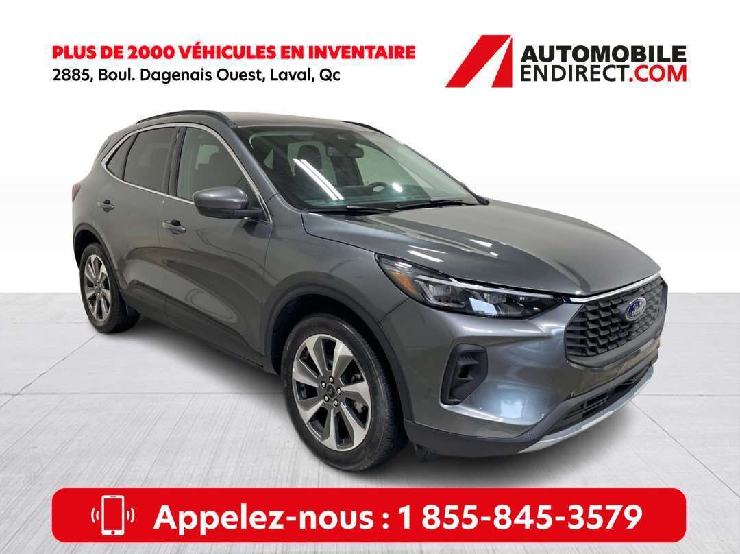 2025 Ford Escape Platinum AWD Mags Cuir Sièges Chauffants Caméra