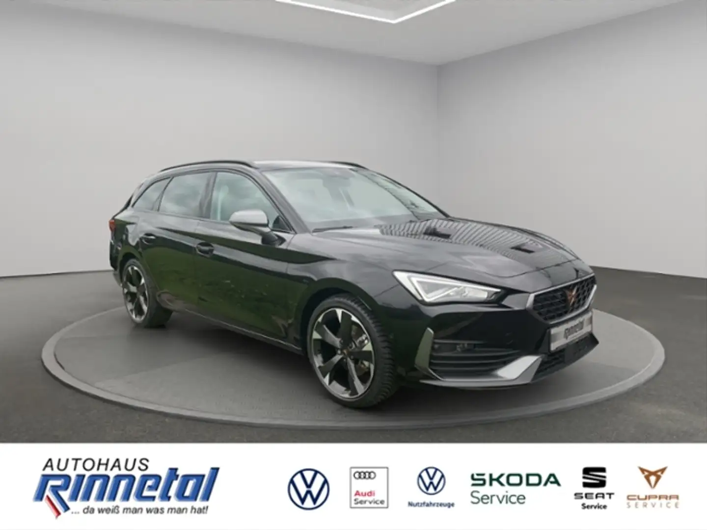 CUPRA Leon Sportstourer 1.5 eTSI OPF NAVI+LED LICHT+KESSY+KA Schwarz - 2
