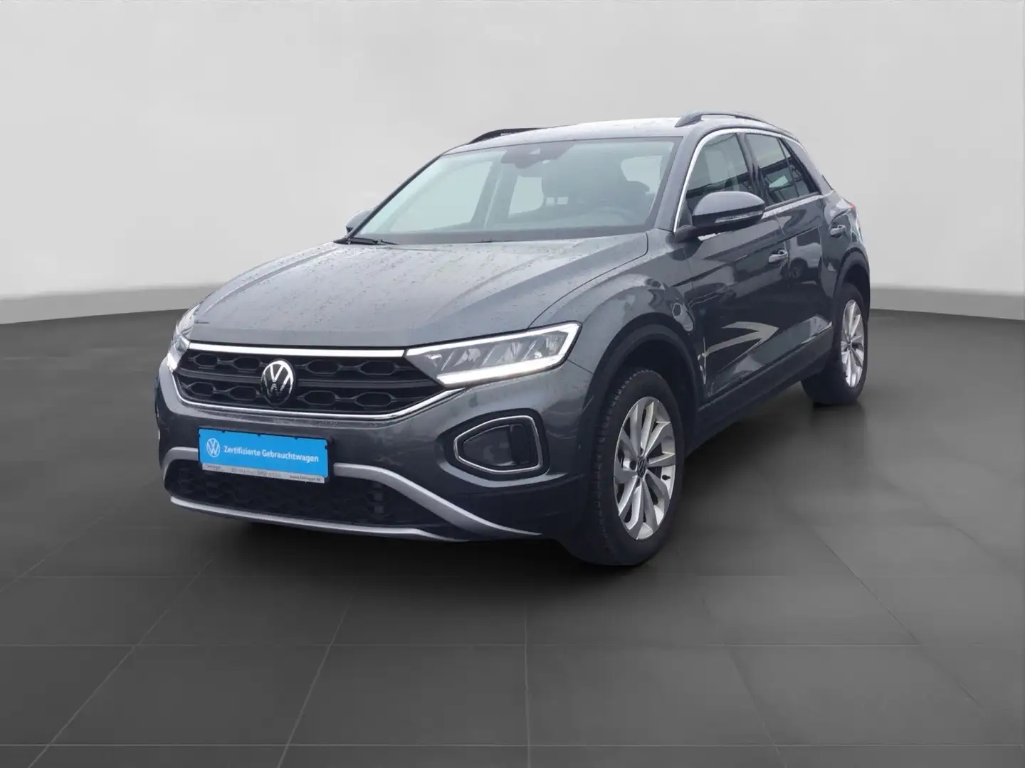 Volkswagen T-Roc 1.5 TSI DSG LIFE LM17 NAVI SITZHZG PDC Grau - 2