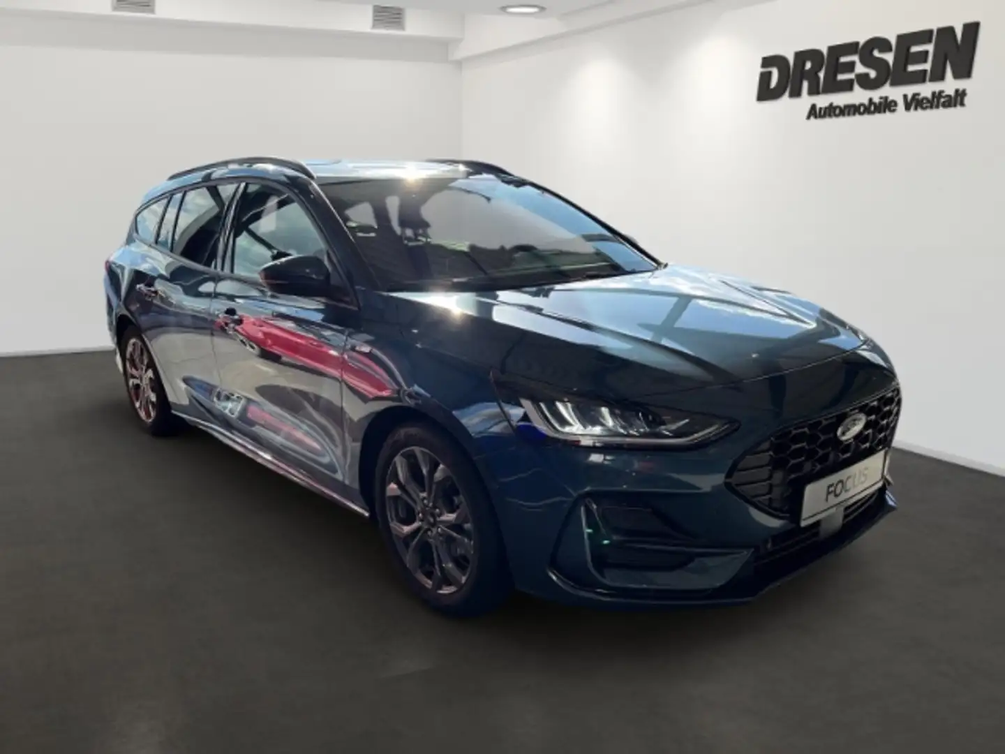 Ford Focus Turnier ST-Line 1.0 MHEV LED+Navi+Kamera Bleu - 2
