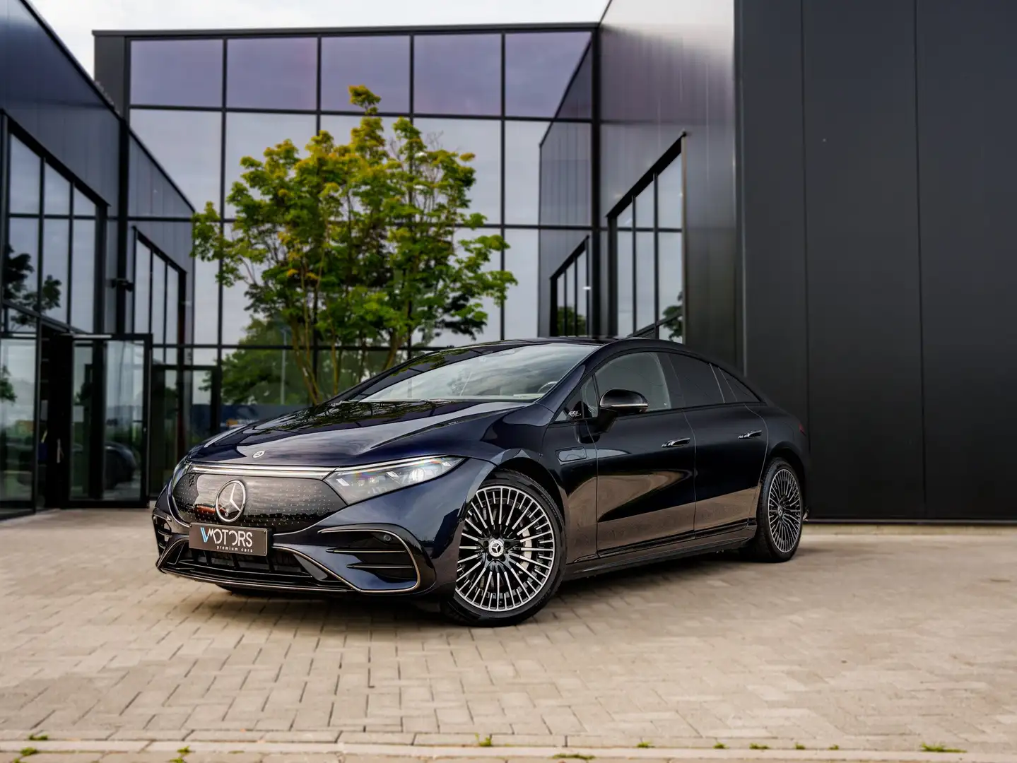 Mercedes-Benz EQS 450+ - AMG - HUD - ACC - Burmester - panorama Blauw - 1