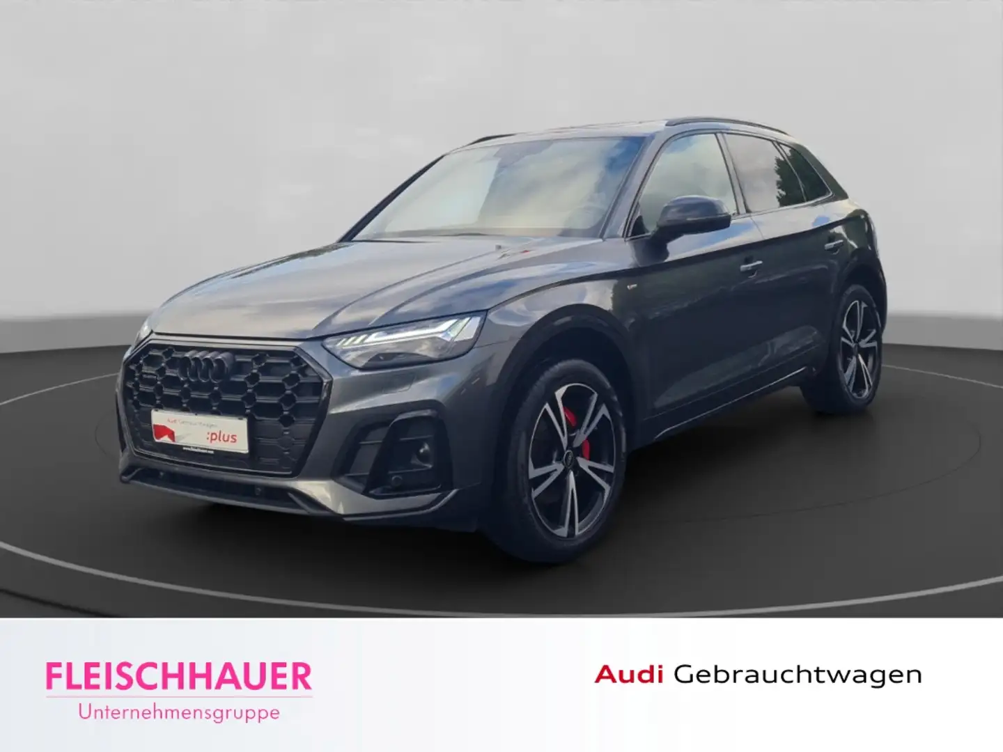 Audi Q5 S line 40 TDI quattro Navi+Matrix+Pano+ACC+CarPlay Grau - 1