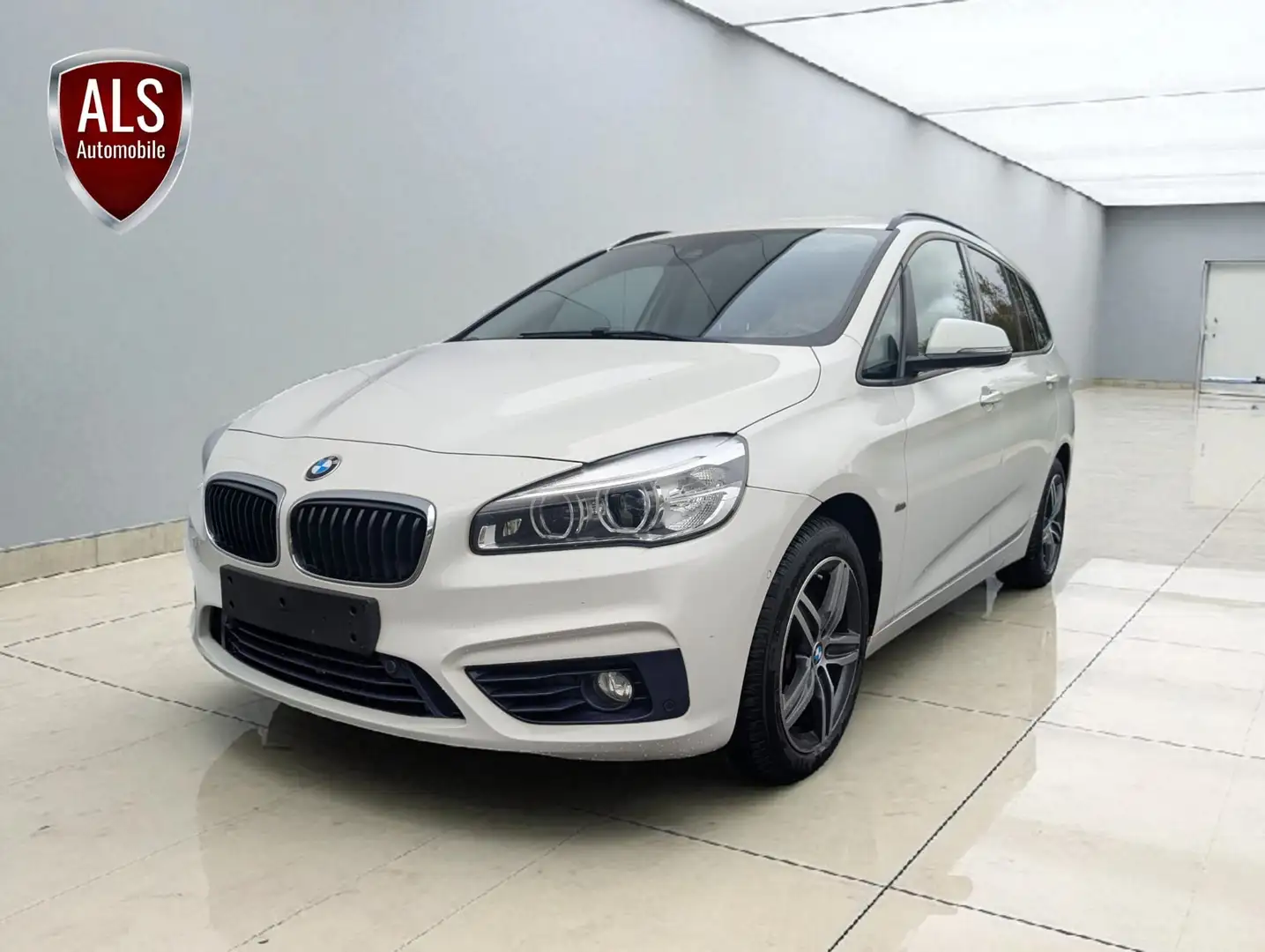 BMW 218 218 d Sport Line Blanc - 1
