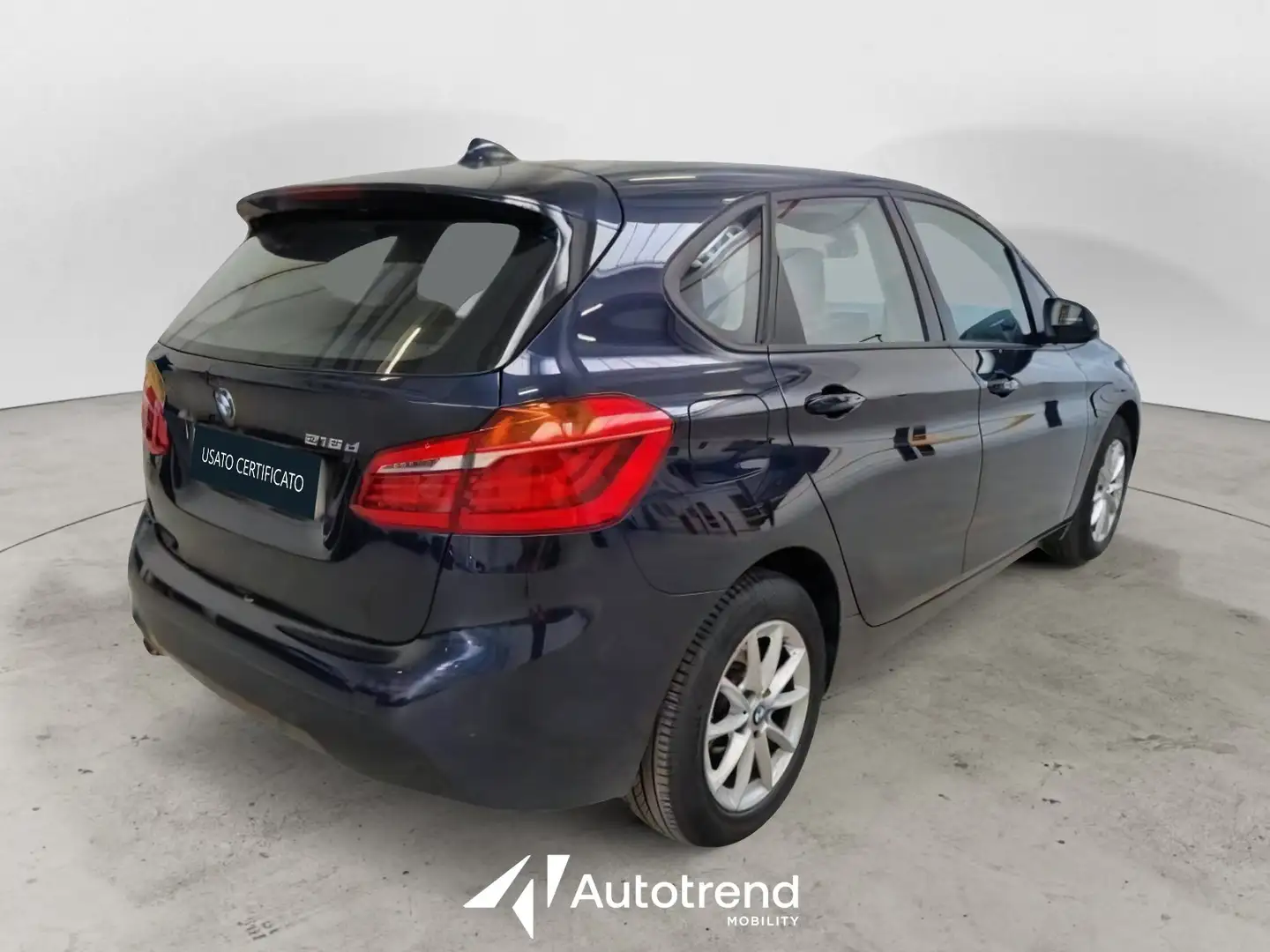 BMW 216 216d 116 CV Automatica Business Active Tourer Bleu - 2