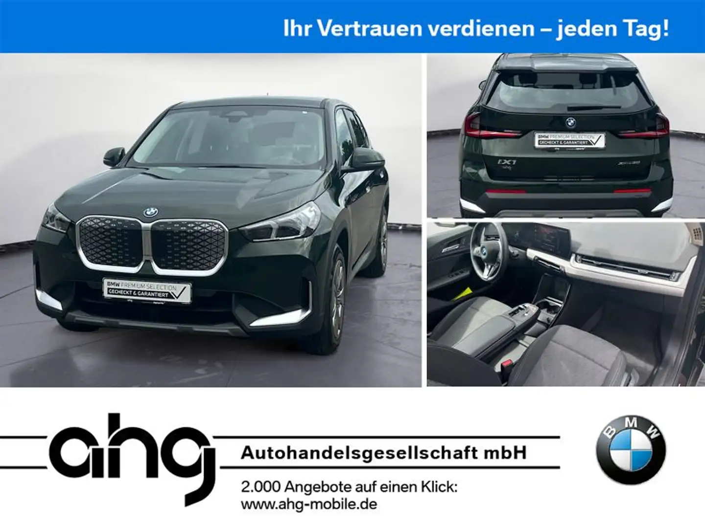 BMW iX1 xDrive30 Navi Bluetooth PDC Kurvenlicht Groen - 1