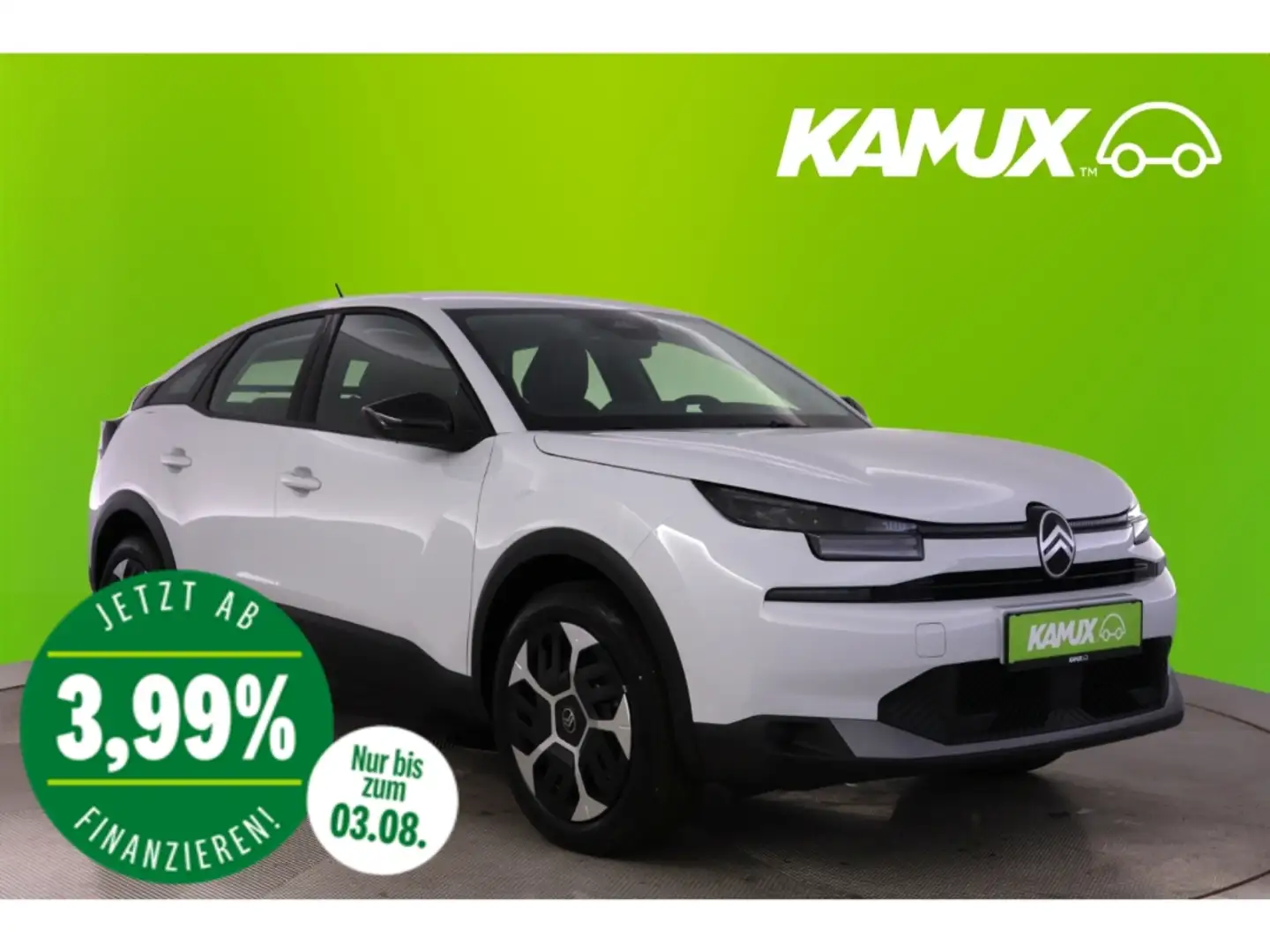 Citroen C4 1.2PureTech Aut.Plus+LED+KAMERA+TEMPO+PDC Weiß - 1
