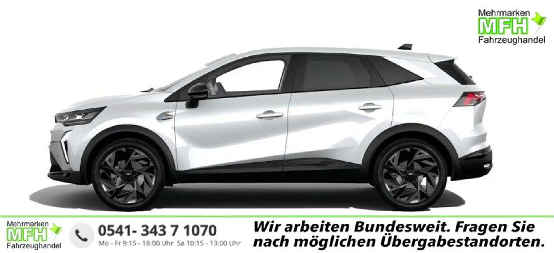 Renault Symbioz Esprit Alpine LKHZ+RFK+SHZ Full Hybrid E-Tech 1... Weiß - 1