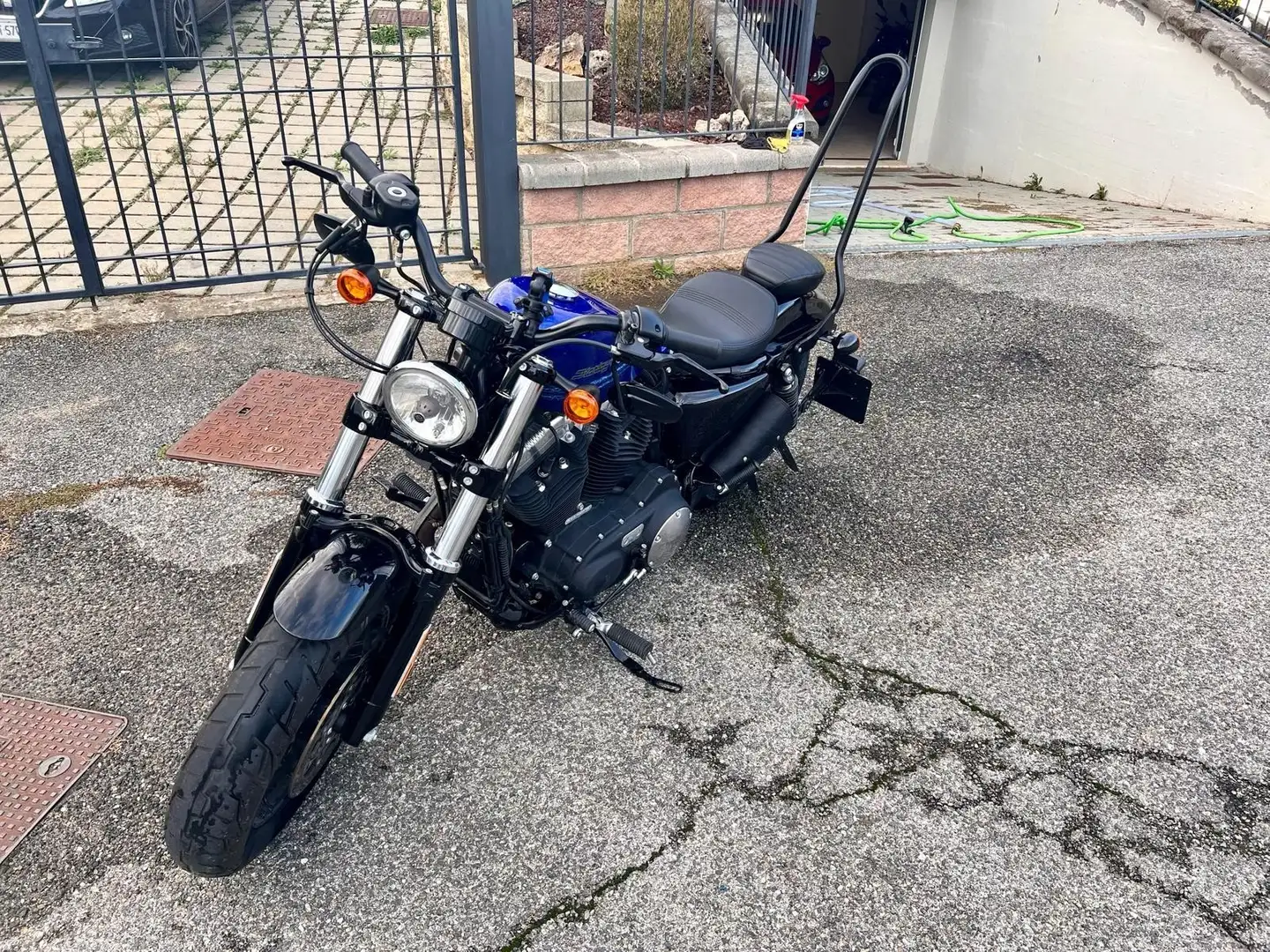 Harley-Davidson Sportster 1200 Forty Eight Special Edition Blauw - 2