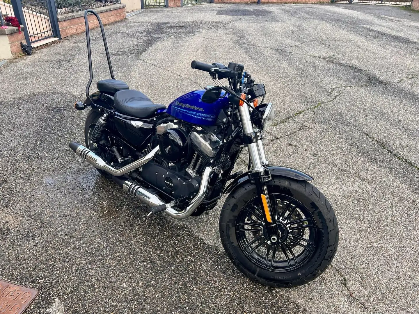 Harley-Davidson Sportster 1200 Forty Eight Special Edition Kék - 1