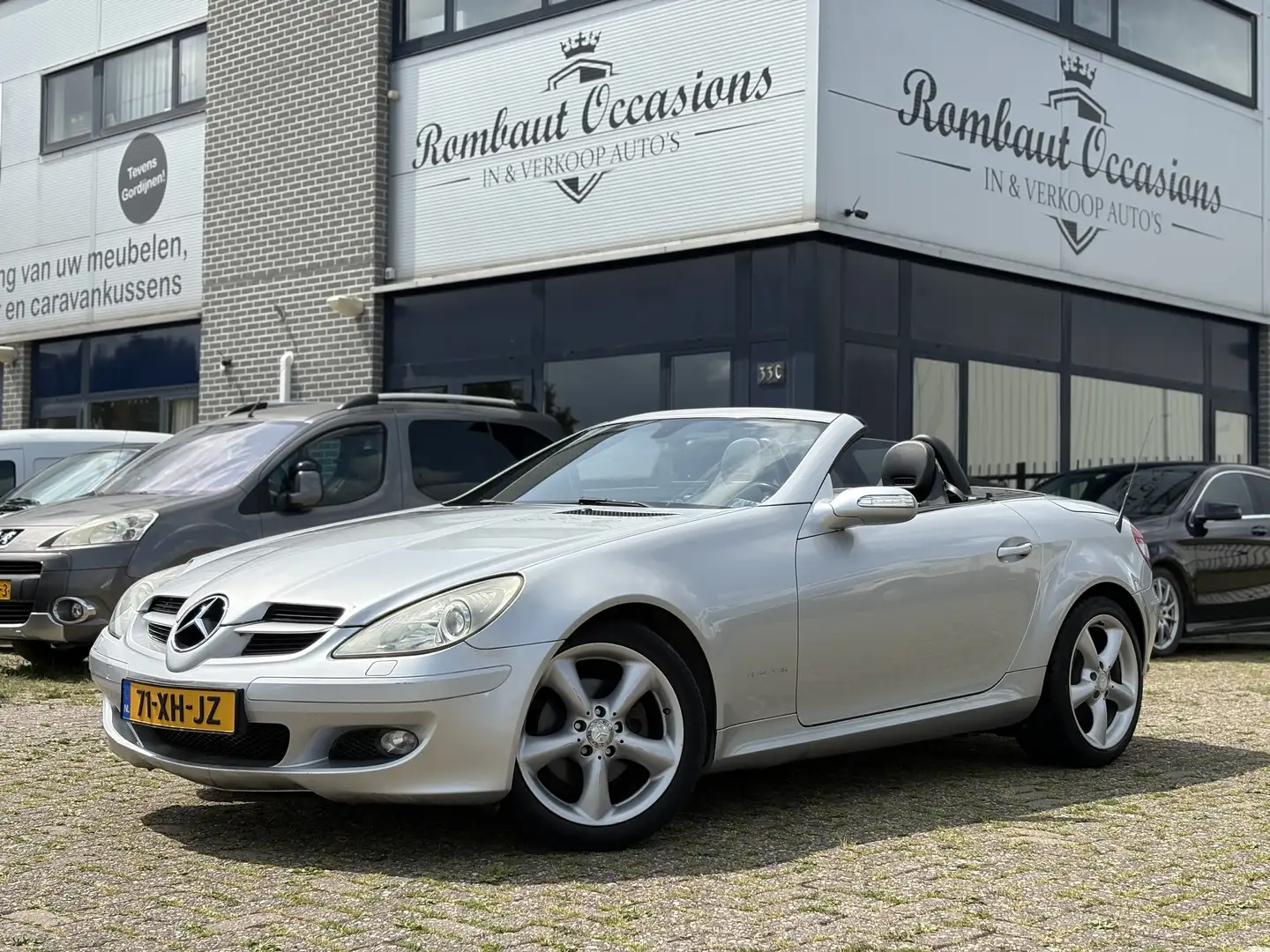 Mercedes-Benz SLK 200 AUTOMAAT / LEDER / 162 DKM NAP / KETTING HOORBAAR Grijs - 1