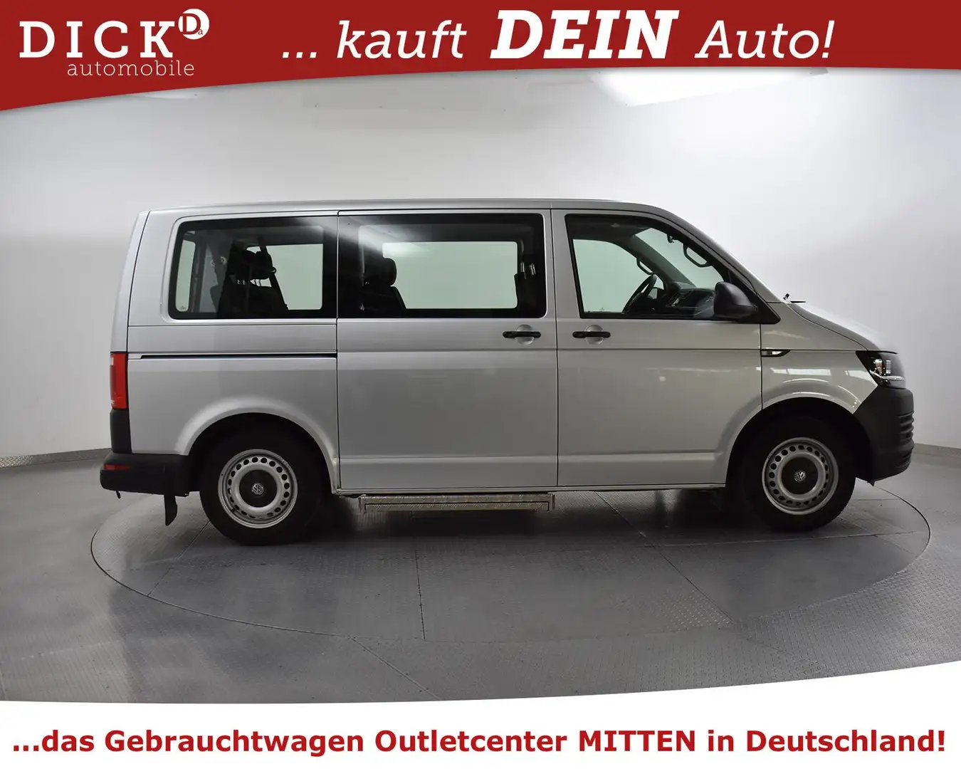 Volkswagen T6 Transporter T6 Transp 2.0d 9SI+2X SCHTÜR+NAVI+KLIMA+AHK+PDC+ Silver - 2