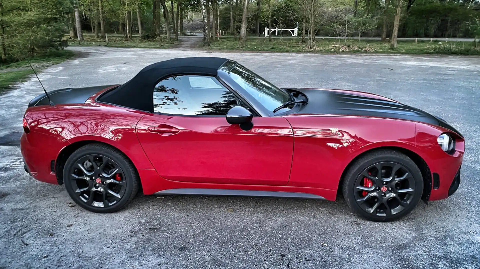 Fiat 124 Spider 124 Spider 1.4 M-Air T Abarth | handbak Rood - 2