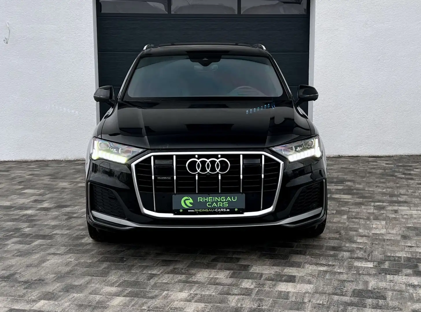 Audi Q7 50 TDI quattro S line 7-Sitz PANO AHK HUD BOS Schwarz - 2