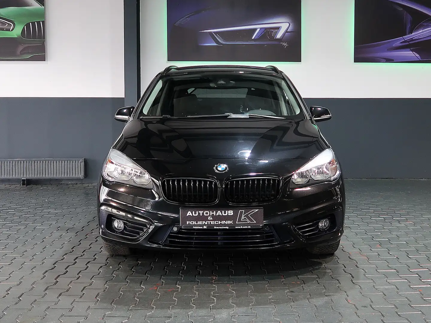 BMW 218 SPORT LINE 7 SITZ*1.HAND*RFK*AHK Schwarz - 2