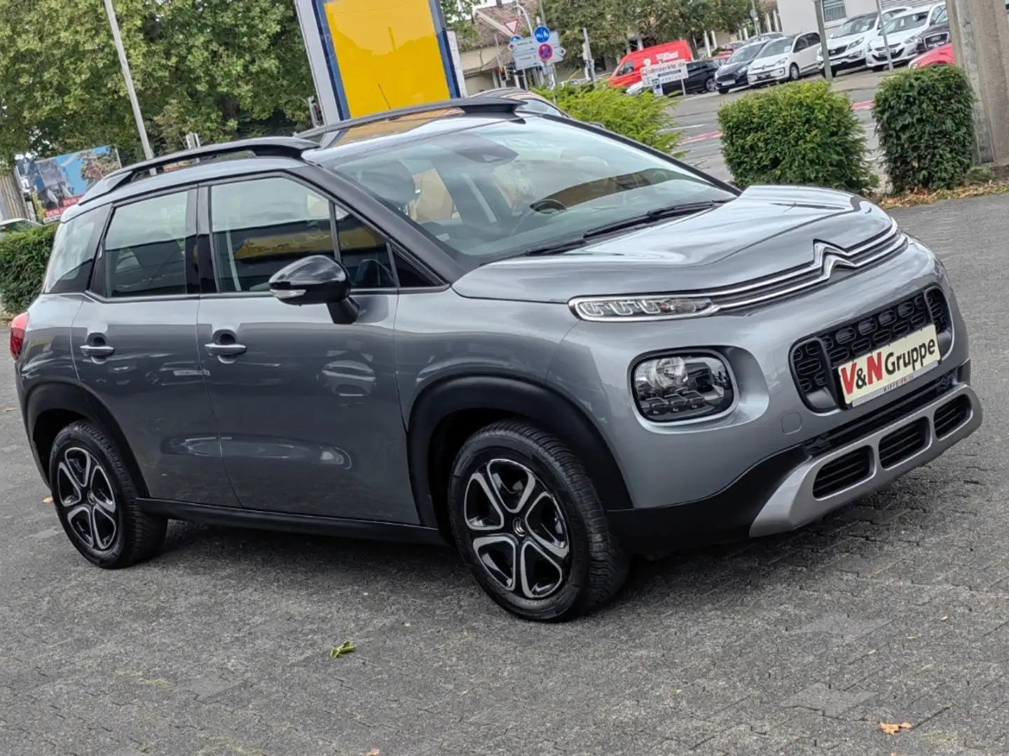 Citroen C3 Aircross Feel 1.2 PureTech PDC Tempomat Gris - 2