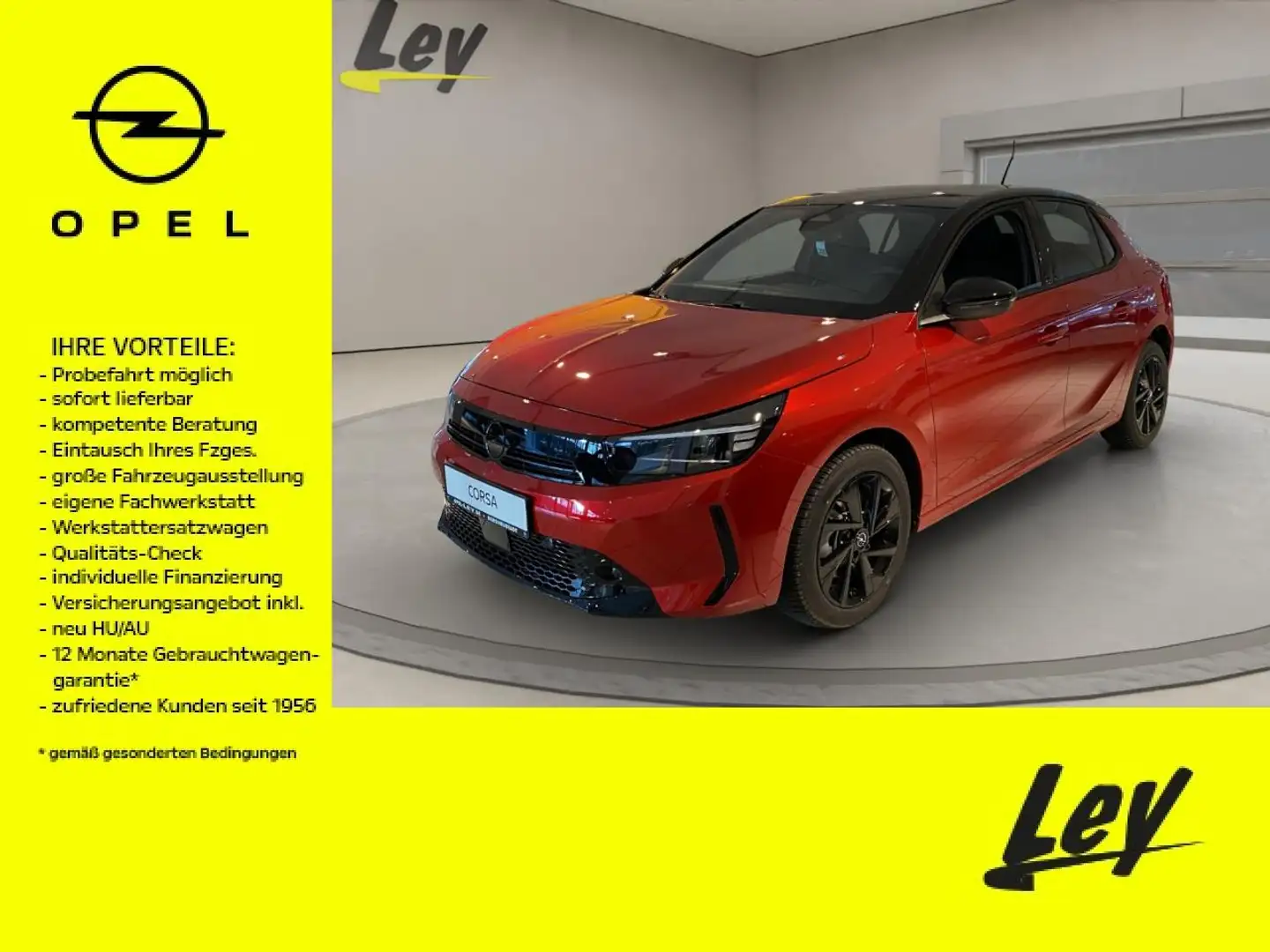 Opel Corsa-e YES Rot - 1