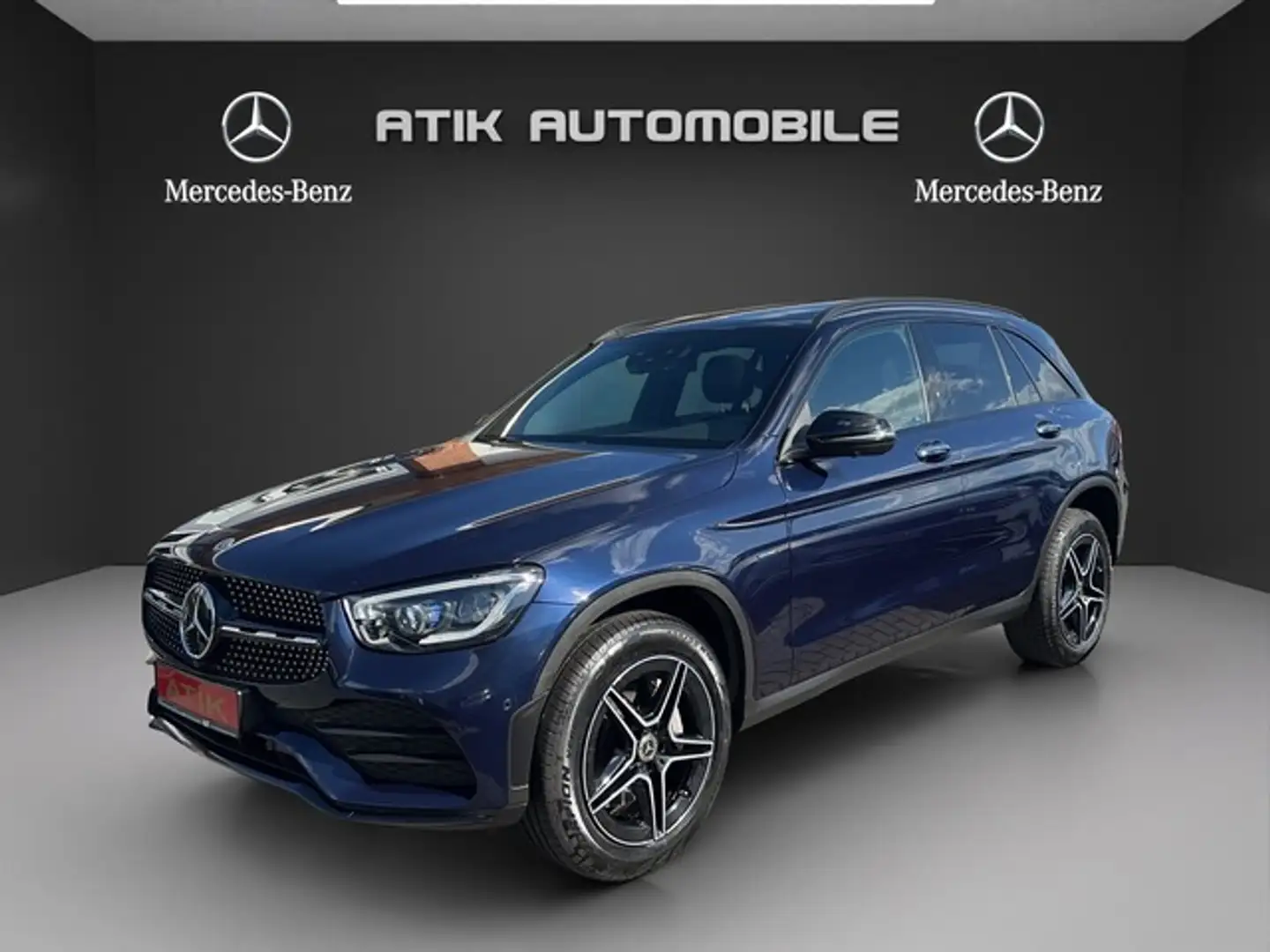 Mercedes-Benz GLC 300 de AMG LINE DESIGNO 4MATIC PANO BURMESTER/CAM/WINT Bleu - 1