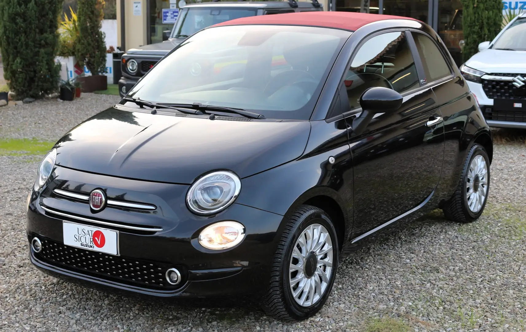 Fiat 500C 1.0 HYBRID "LOUNGE" CABRIO Nero - 1
