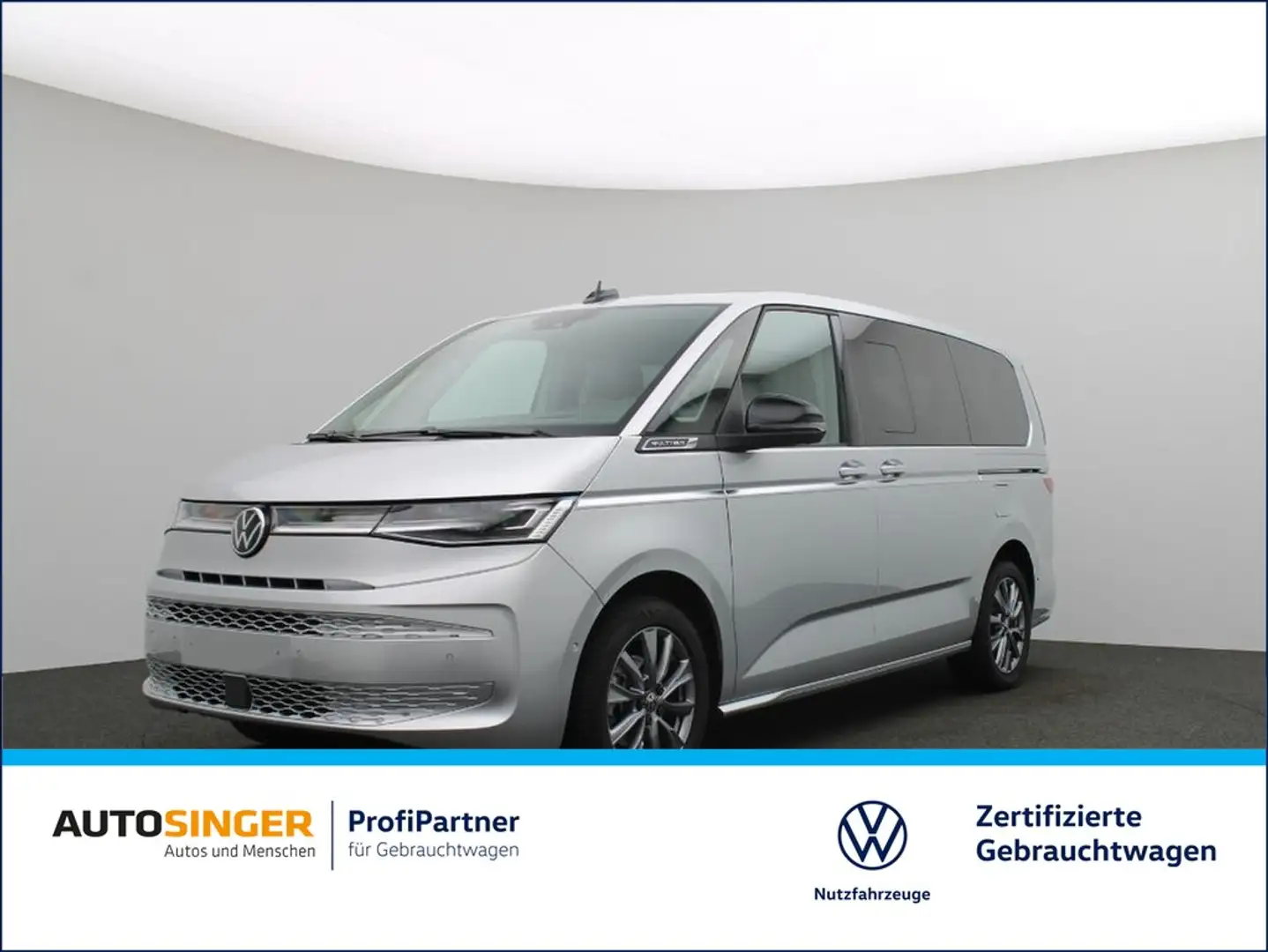 Volkswagen T7 Multivan Style TDI LANG LÜ 7S *IQ-L*AHK*ACC* Silber - 1