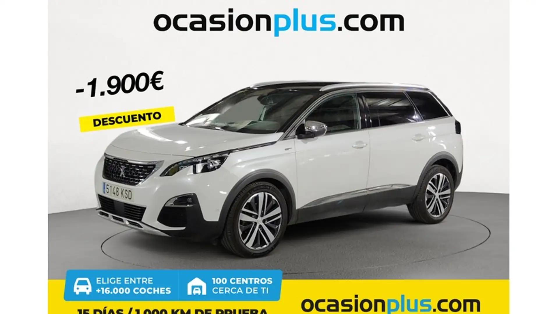 Peugeot 5008 2.0HDI Allure Aut. 160 Blanco - 1
