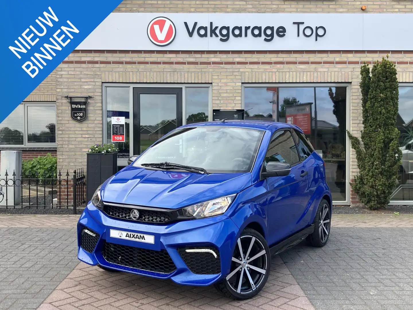 Aixam GTI e-Coupé | Standkachel | Dealer | Leder Blau - 1