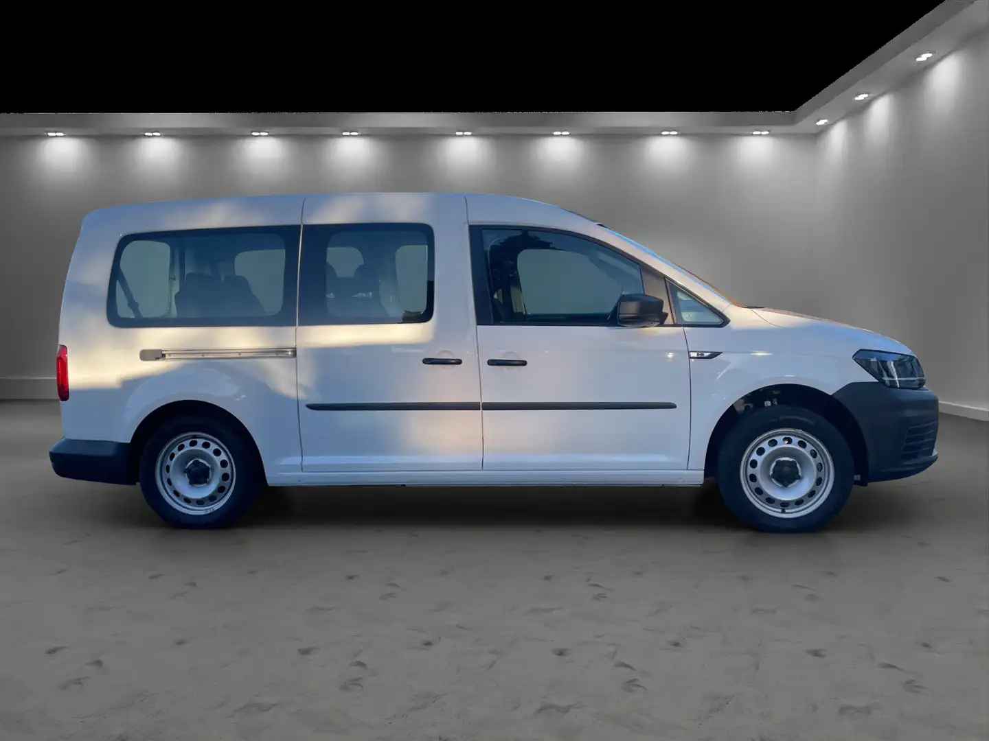 Volkswagen Caddy Maxi ABT elektro 7 Sitze/ Klima/PDC Weiß - 2