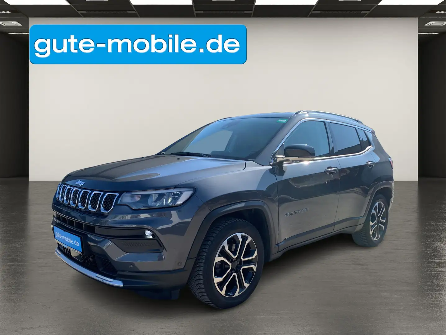 Jeep Compass 1.3 GSE T4 110kW Limited DCT I Winter-Paket I carp Grijs - 1
