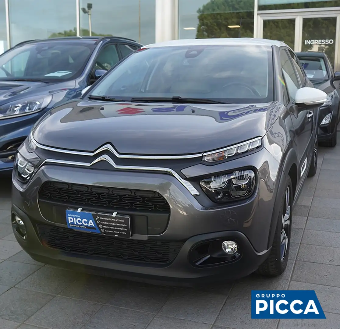 Citroen C3 1.2 PureTech Shine Pack Grau - 1