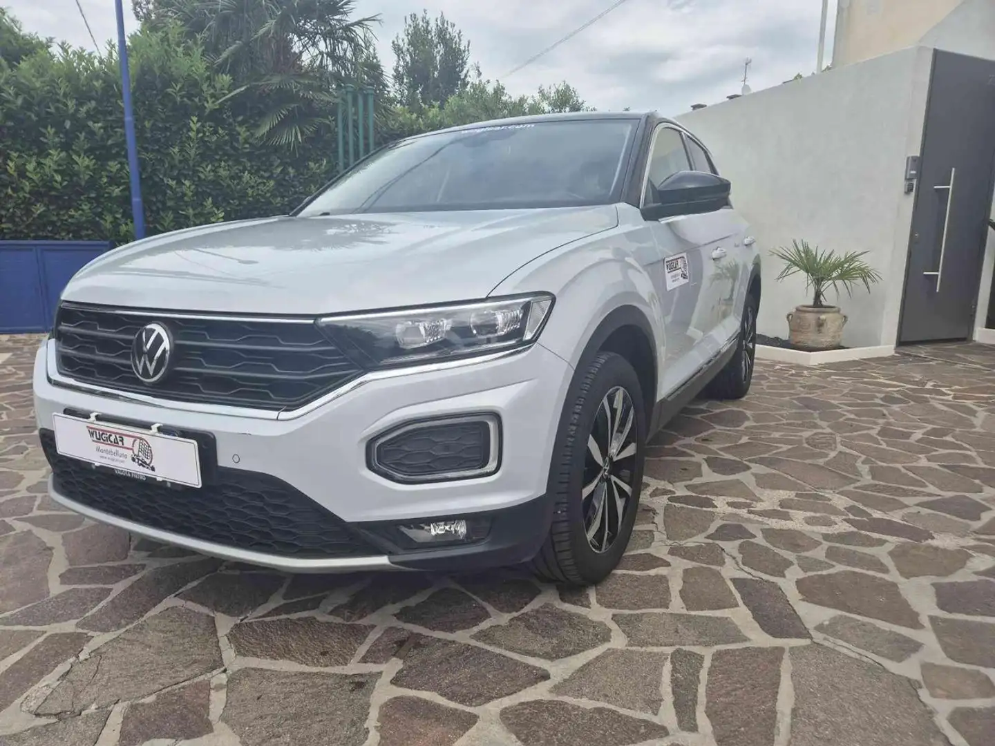Volkswagen T-Roc 1.0 TSI *bianco/nero b/color 110 cv benzina Blanc - 1