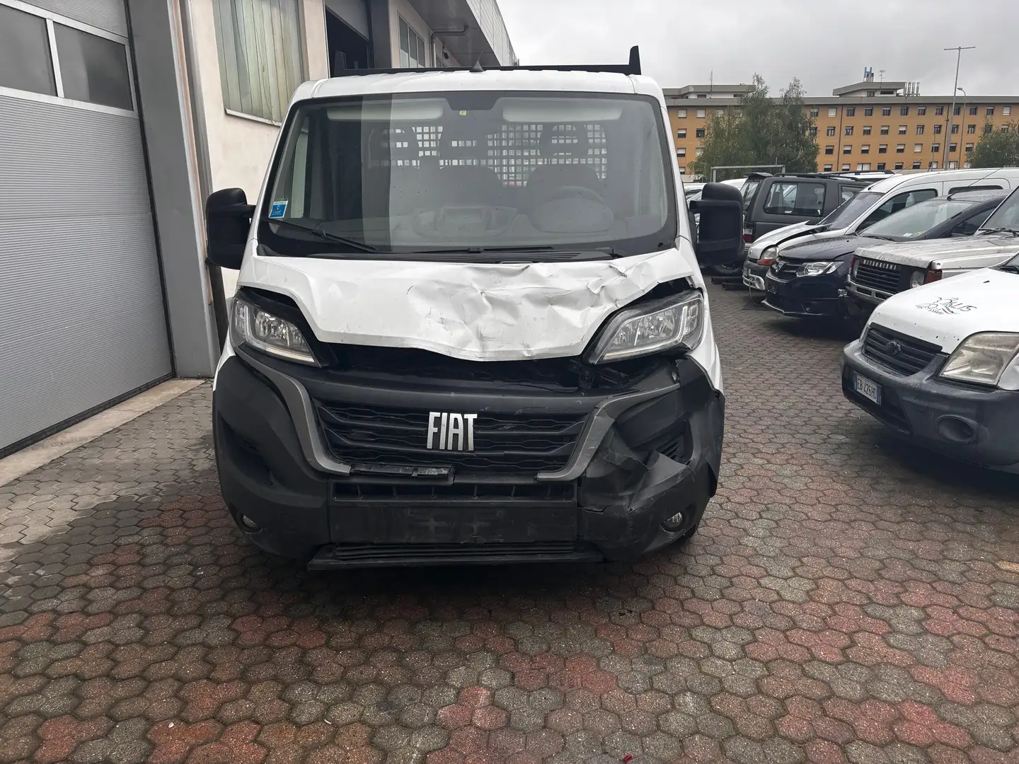 Fiat Ducato cassone fisso Blanc - 2