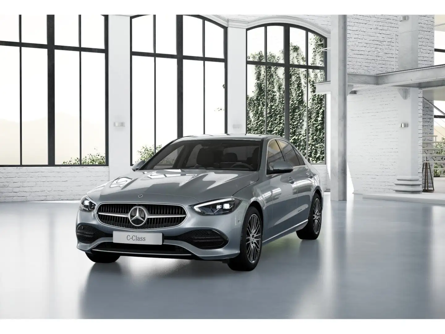 Mercedes-Benz C 180 AVANTGARDE SPUR AHK 360 PDC SHZ MEMO Silber - 2