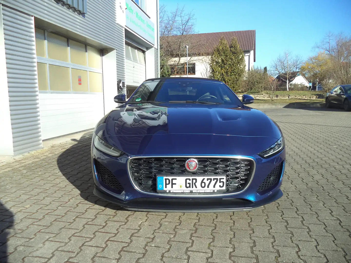 Jaguar F-Type Basis Sportlenkrad Sportsitze Leder LED Kamera Blau - 2