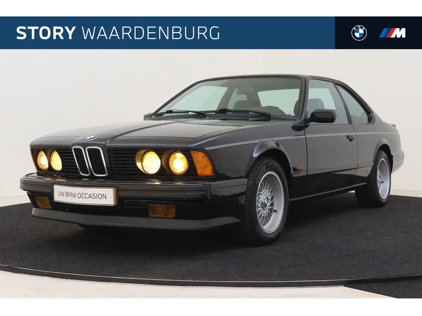 BMW 635 6 Serie CSi / Sportstoel Leder / Airco / Sperdiffe Černá - 1