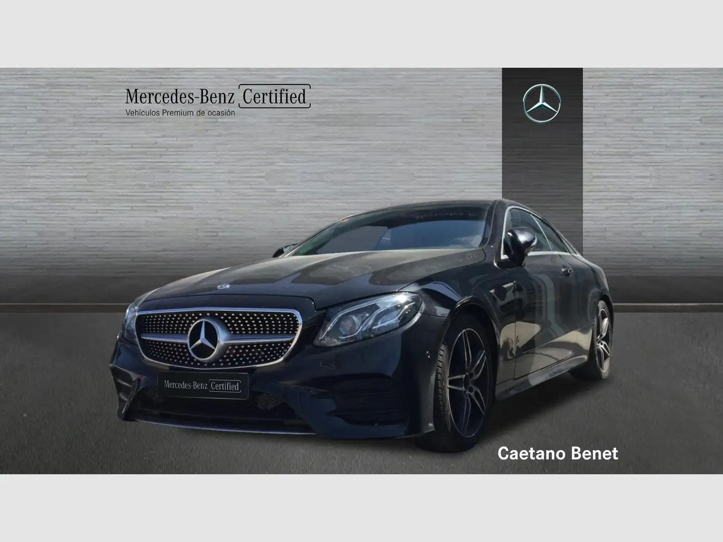 Mercedes-Benz E 220 Coupé d Negro - 2