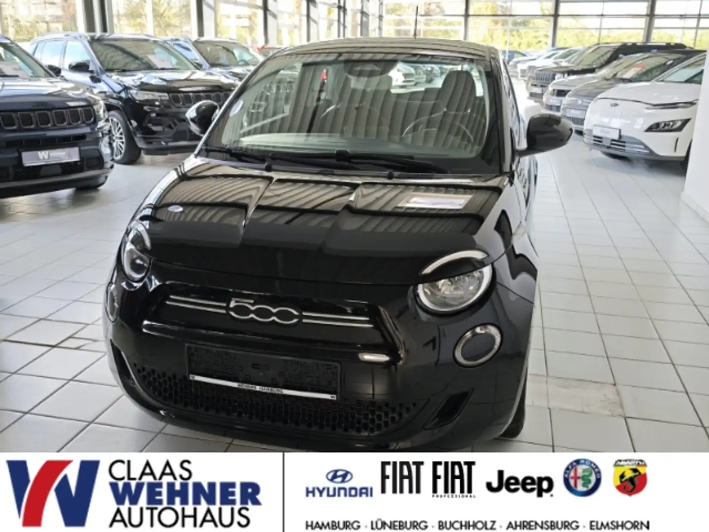 Fiat 500e Fiat Neuer 500 Action Digitales Cockpit Apple CarP Schwarz - 1