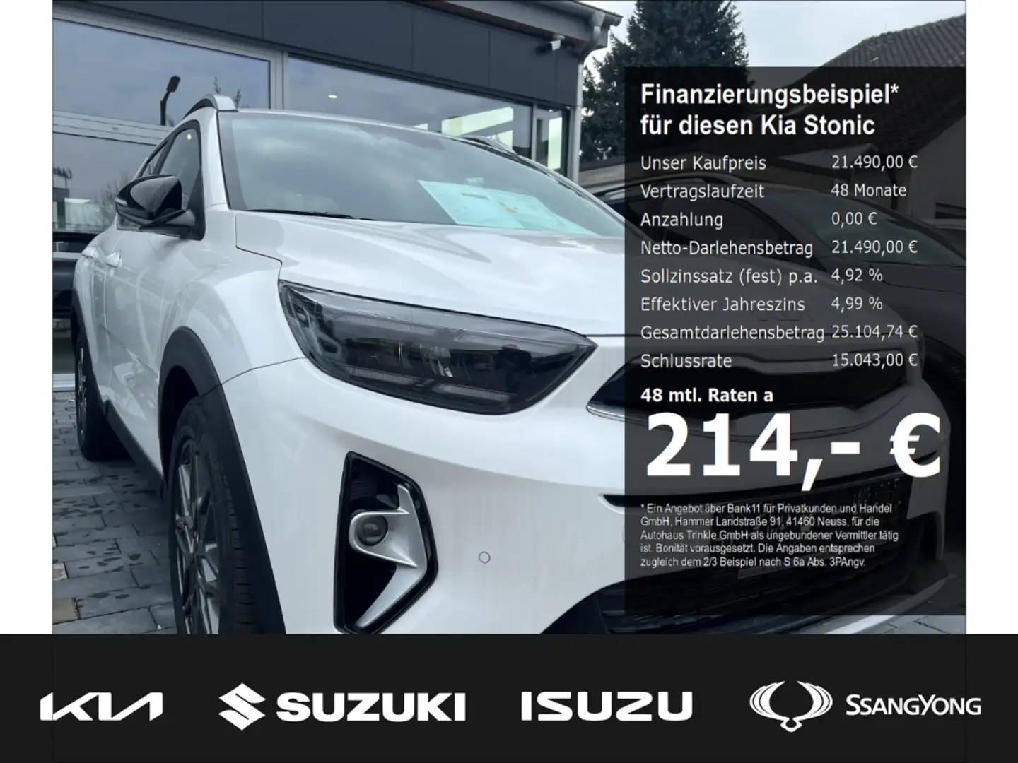 Kia Stonic 1.0 T-GDI Mild-Hybrid DCT Nightline Edition  Navi Wit - 1
