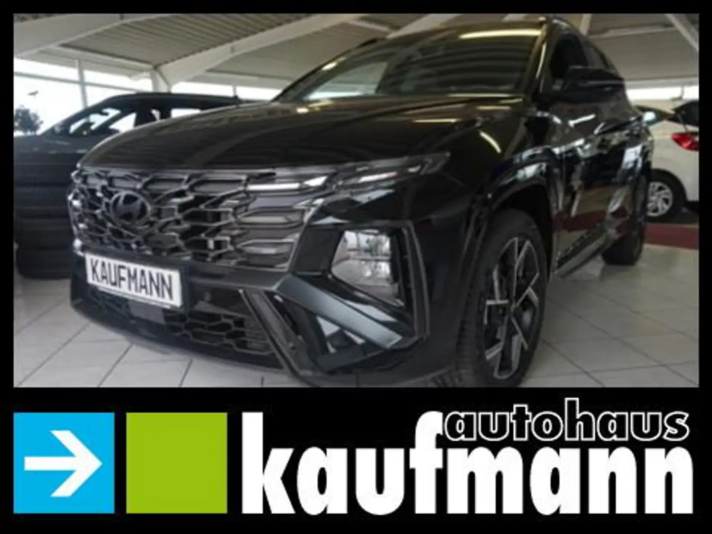 Hyundai TUCSON TUCSON N-LINE 1,6 T-GDI NAVI KAMERA EHK SHZ ACC Schwarz - 1