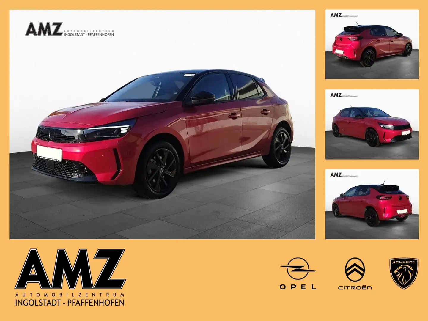 Opel Corsa YES Automatik Komfort-P PDC Klima Rot - 1